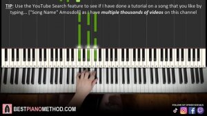 Mareux - The Perfect Girl (Piano Tutorial Lesson)
