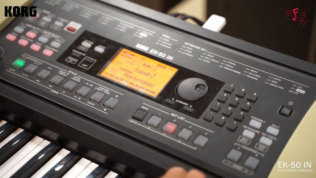 Korg EK50 IN - Transpose, Tempo and Split Point Setting смотреть онлайн