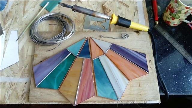 Флорариум подсвечник в технике Тиффани смотреть онлайн