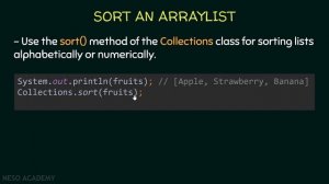 ArrayLists in Java (Part 2)