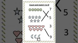 Count and Match 1 to 10 | Count and write 1 to 10 | Maths | Nursery Learning | Rachna Dhawan