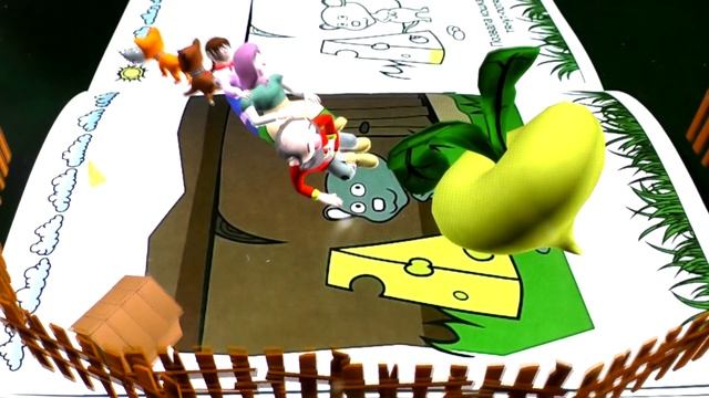 Репка сказка раскраска от DEVAR Kids [Eva and Play] смотреть онлайн