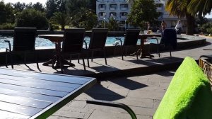 Бассейн и территория пансионата "Литфонд", Пицунда, Абхазия