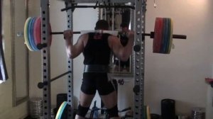 Squat 250 kg 551 lbs