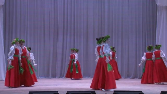 Народный хореографический коллектив "Визави" - Край рябиновый смотреть онлайн
