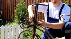 Велосипед с цветами ➡ Как сделать?