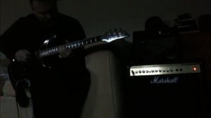 Slow Improvisational Blues with Schecter Blackjack and Marshall Valvestate AVT 50