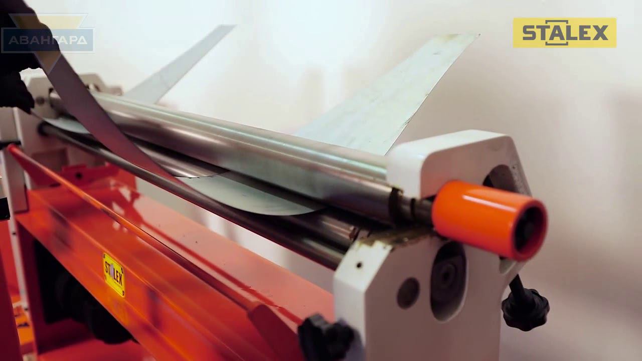 www.s-awangard.ru Вальцы электромеханические Stalex ESR 1300х15 смотреть онлайн