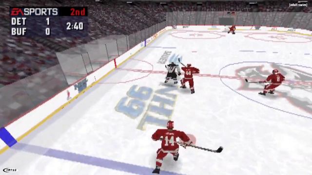 1999 Stanley Cup Finals: Buffalo vs. Detroit (EA Sports' NHL 99) смотреть онлайн