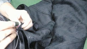 Мужская куртка ч.7 Вшиваем Воротник.