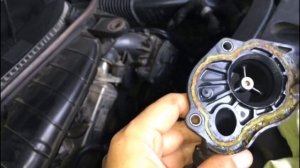 BMW X3 F25 Coolant Thermostat housing flange leak fix