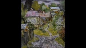 В мастерской художника Юрия Жаркова (1949-2021) #Юрий_Жарков #Живопись #Мастерская_художника