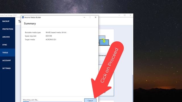 How to Create an Acronis True Image 2021 Bootable USB Rescue Drive. смотреть онлайн