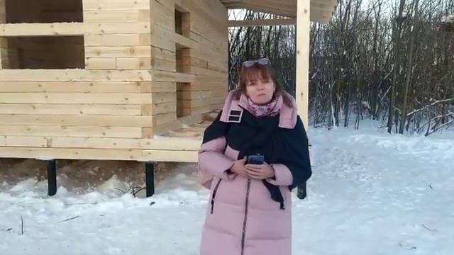 Отзыв о строительстве дома по проекту ДБ#4 в ДНТ ВНИИКОП-Остров, Ленинский городской округ, МО. смотреть онлайн