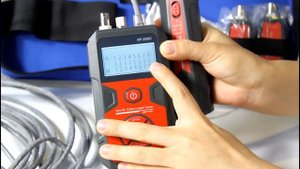 Multifucntion Lcd  VFL & Network cabel tester NF 858C | Unboxing review