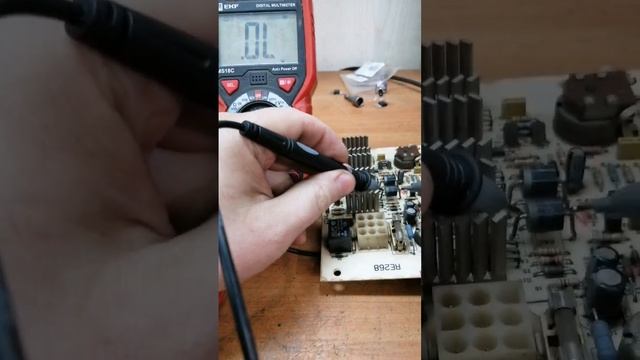 Ремонт сварочного полуавтомата DECAMIG 530. Отсутствует сварочный ток!