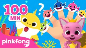 Shark Finger Family and Baby Car | Dance Along | Best Compilation | Pinkfong Kids Songs