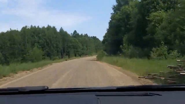 Кимрский район: Белый Городок - Стрельчиха - около Плоское 08/06/2014 (timelapse 4x)