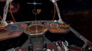 Ускоренное перемещение в гиперкруизе Elite Dangerous (мат, снимал для друзей) 1часть