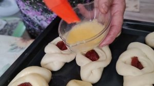 Домашние булочки с начинкой