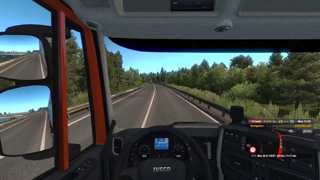 [4K] ETS2 - Beyond the Baltic Sea DLC Gameplay - Saint Petersburg (RU) to Daugavpils (LV) смотреть онлайн