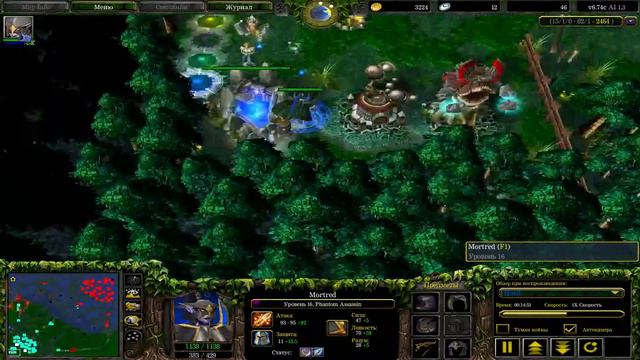Dota 1 Mortred (Phantom Assassin)! 1 vs 5 AI. Insane mode (Win by all heroes) HD смотреть онлайн