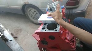 Parte 1 armado de motor Ford Topaz 140 in 2.3L