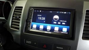 Установка магнитолы Mitsubishi Outlander XL