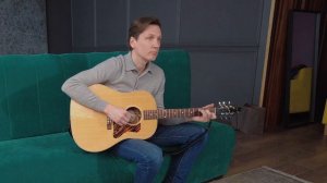 Как дергать Басовые струны? Обучение на гитаре от Мясникова.