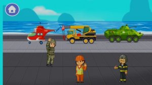 Изучаем транспорт и профессии