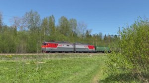 Электровоз ВЛ10У-381, перегон Пупышево - Новый Быт