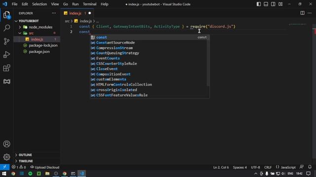 Creating A Discord Bot - DiscordJS