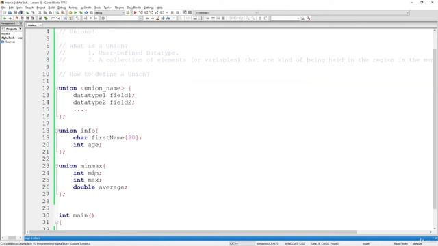 Introduction to Unions in C || Unions in C Language | C Language Tutorial