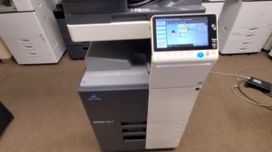 Konica Minolta BizHub c308 Color Copier-Printer-Scanner-Meter only 15k