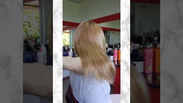 Блонд краской | #окрашивание волос в натуральный оттенок | #Hairdye