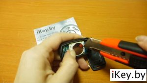 Замена батарейки в пульте МАЗДА 2, 3, 6, 626, МПВ, RX-8, Демио, Премаси Change the battery