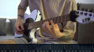 Linkin Park - More The Victim (guitar cover with tabs by Dmitry Klimov)