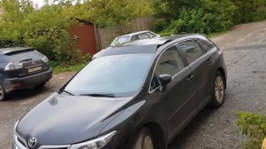 Складывание зеркал и закрытие люка при постановке на охрану TOYOTA VENZA