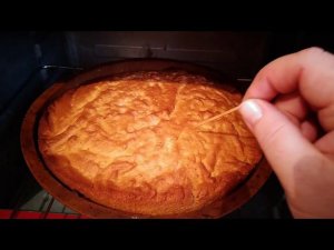 Медовик из жидкого теста.