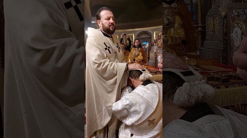 Хиротония диакона из ЮАР / Ordination of deacon James from South Africa in Russian Orthodox Church