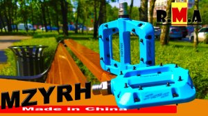 MTB BMX педали с пластиковой платформой и арессивными шипами (MZYRH - made in china)