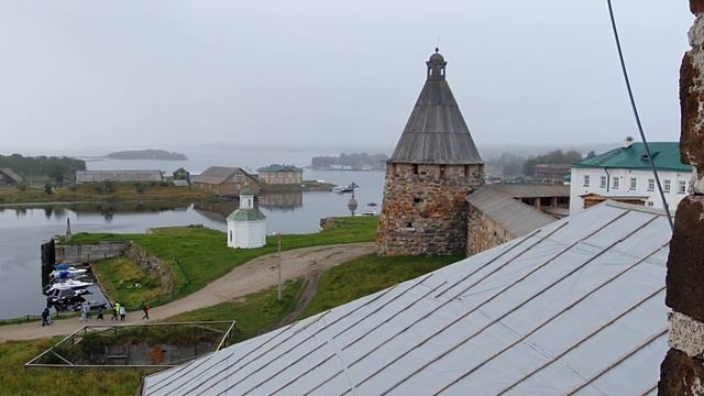 Белое море из Белой башни. Соловки.
