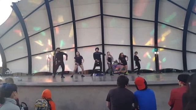 TJ DNC - Ureshiifest 2018- Hyomin Sketch+GG You Think Dance Cover смотреть онлайн