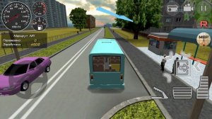 СТАЛ ВОДИТЕЛЕМ АВТОБУСА/Симулятор автобуса 3D 2016