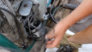 Стук в двигателе К 750 часть 3,замена маслонасоса, ILM#32