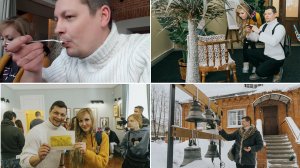 УДМУРТИЯ САРАПУЛ Посетили МЕСТНОЕ КАФЕ | Прикупили НАСТОЙКУ от ЗАВОДА | СНОГШИБАТЕЛЬНЫЙ вид на КАМУ