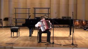 Шор Иван, 1 класс, отчетный концерт РАМ Гнесиных 03.04.22. А. Коробейников _На арене цирка_.