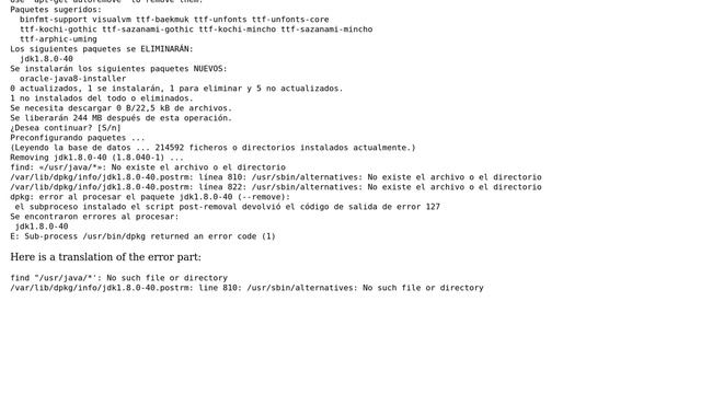 Ubuntu: Problem while installing oracle-java8-installer смотреть онлайн