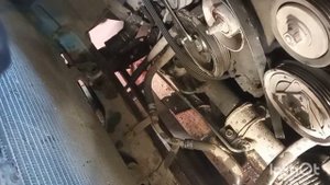 Замена переднего сальника коленвала, Тойота Ками (двигатель-K3VE).