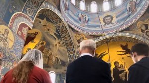 Агиос (Трисвятое). Хор храма Нерукотворного Образа Христа Спасителя